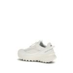 Moncler White Polyamide Athletic Sneakers - Image 3