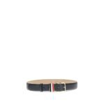 Thom Browne Blue Calf Leather Bos Taurus Regular Belt - Image 2