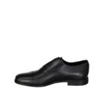 Salvatore Ferragamo Black Leather Oxfords And Derbies - Image 3
