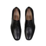 Salvatore Ferragamo Black Leather Oxfords And Derbies - Image 4