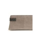 Clutch Brunello Cucinelli Gri din Piele - imagine 4
