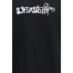 Off-White Black Cotton Sweatshirt - Image 3