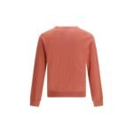 Brunello Cucinelli Orange Cotton Sweatshirt - Image 2