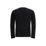 Prada Black Fleece Wool Sweatshirt - Image 2