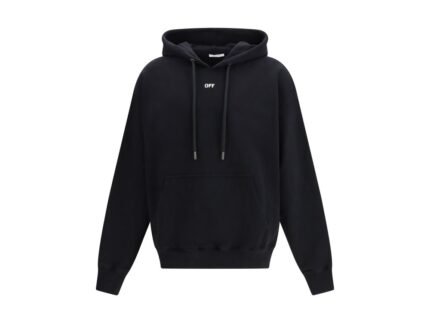 Off-White Black Cotton Sweatshirt