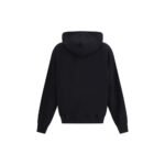 Hanorac Off-White Negru din Bumbac - imagine 2