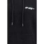 Off-White Black Cotton Sweatshirt - Image 3