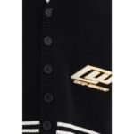 Off-White Black Cotton Cardigan - Image 3