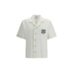 Casablanca White Cotton Shortsleeve Shirt