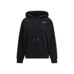 Hanorac Off-White Negru din Bumbac