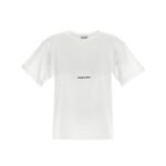 Saint Laurent White Cotton T-Shirt