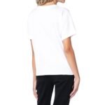 Saint Laurent White Cotton T-Shirt - Image 3