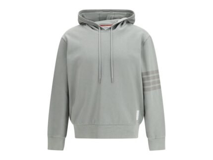 Thom Browne Gray Cotton Sweatshirt