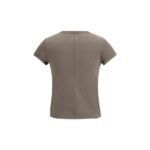 Rick Owens Brown Cotton T-Shirt - Image 2