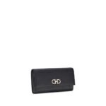 Ferragamo Black Calf Leather Bos Taurus Wallet - Image 2