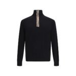 Burberry Black Wool Sweatshirt