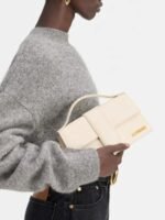 Geantă Jacquemus Alb Cocco din Piele - imagine 5