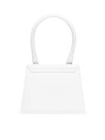 Jacquemus White Leather Le Chiquito moyen bag - Image 3