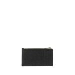 Saint Laurent Black Calf Leather Bos Taurus Wallet - Image 2