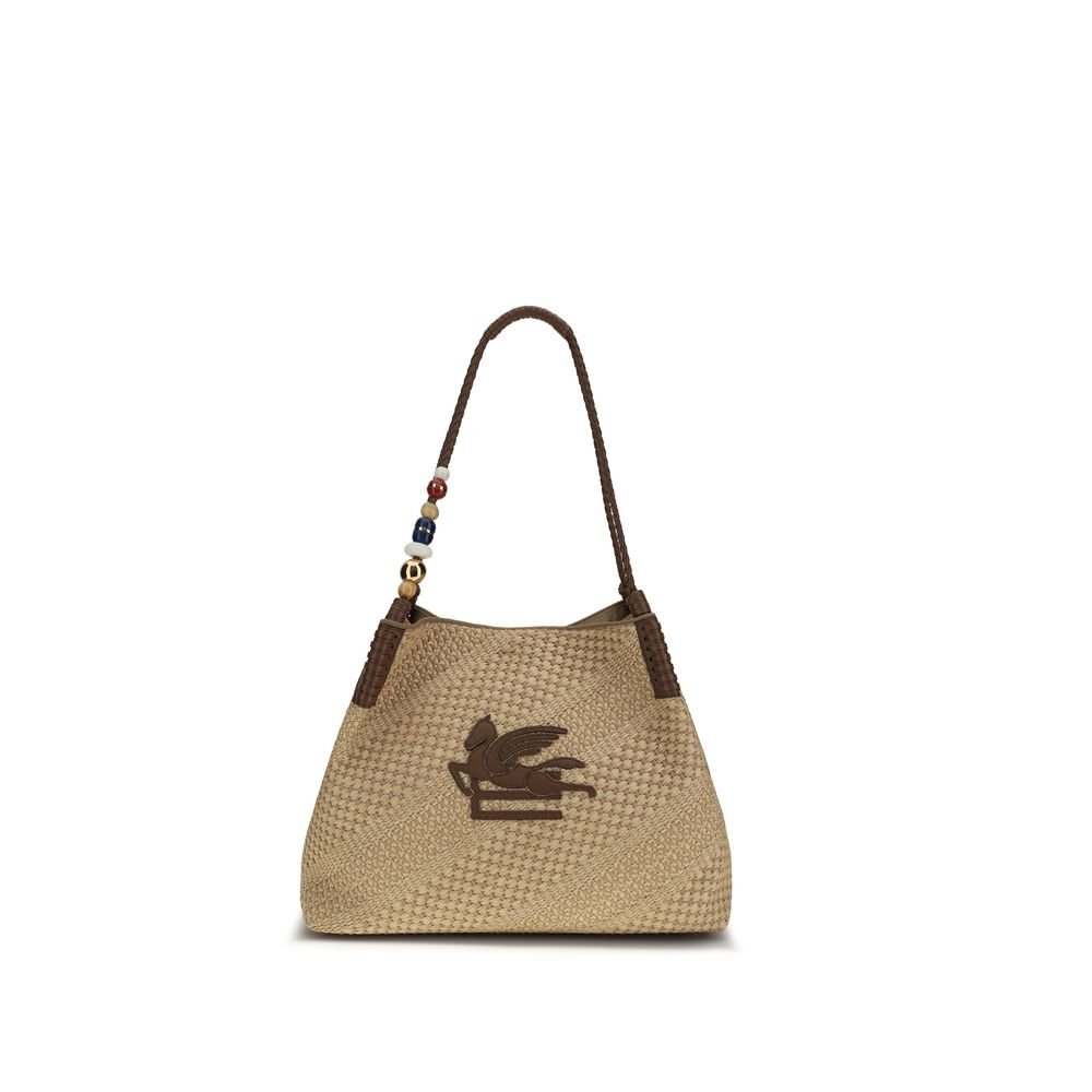 10366109.jpeg Etro Beige Raffia Shoulder Bag - Image 1