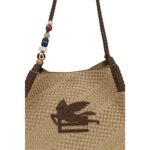 Etro Beige Raffia Shoulder Bag - Image 4
