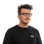 Ermenegildo Zegna Black Plastic Glasses (Frames) - Image 4