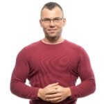 Ermenegildo Zegna Black Metal Glasses (Frames) - Image 4