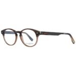 Ermenegildo Zegna Brown Plastic Glasses (Frames)