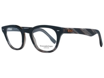 Ermenegildo Zegna Black Plastic Glasses (Frames)
