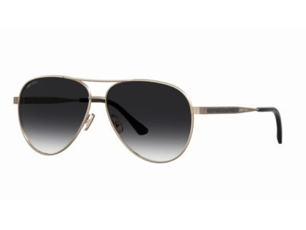 Jimmy Choo Gold Metal Sunglasses