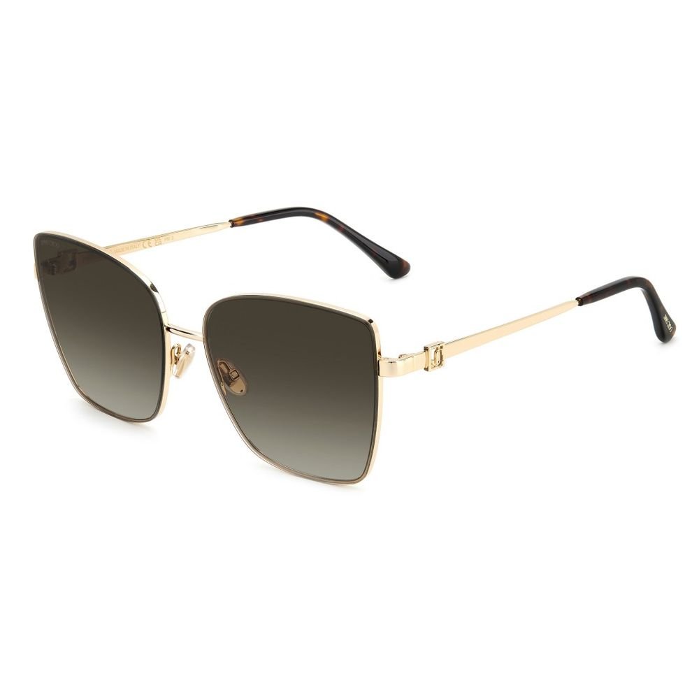 4677711-1.jpeg Jimmy Choo Gold Metal Sunglasses - Image 1