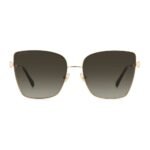 Jimmy Choo Gold Metal Sunglasses - Image 2
