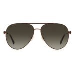 Jimmy Choo Brown Metal Sunglasses - Image 2