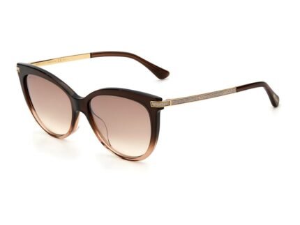 Jimmy Choo Brown Acetate Sunglasses