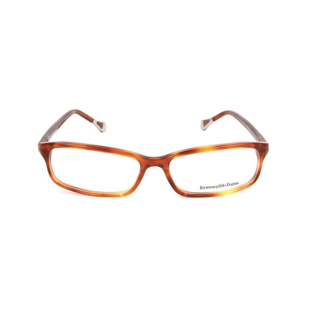4730571.jpeg Ermenegildo Zegna Brown Plastic Glasses (Frames) - Image 1