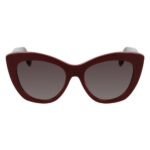 Salvatore Ferragamo Bordeaux Acetate Sunglasses - Image 2