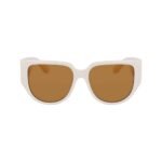 Ferragamo White Bio Injected Sunglasses - Image 2