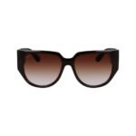 Ferragamo Brown Bio Injected Sunglasses - Image 2