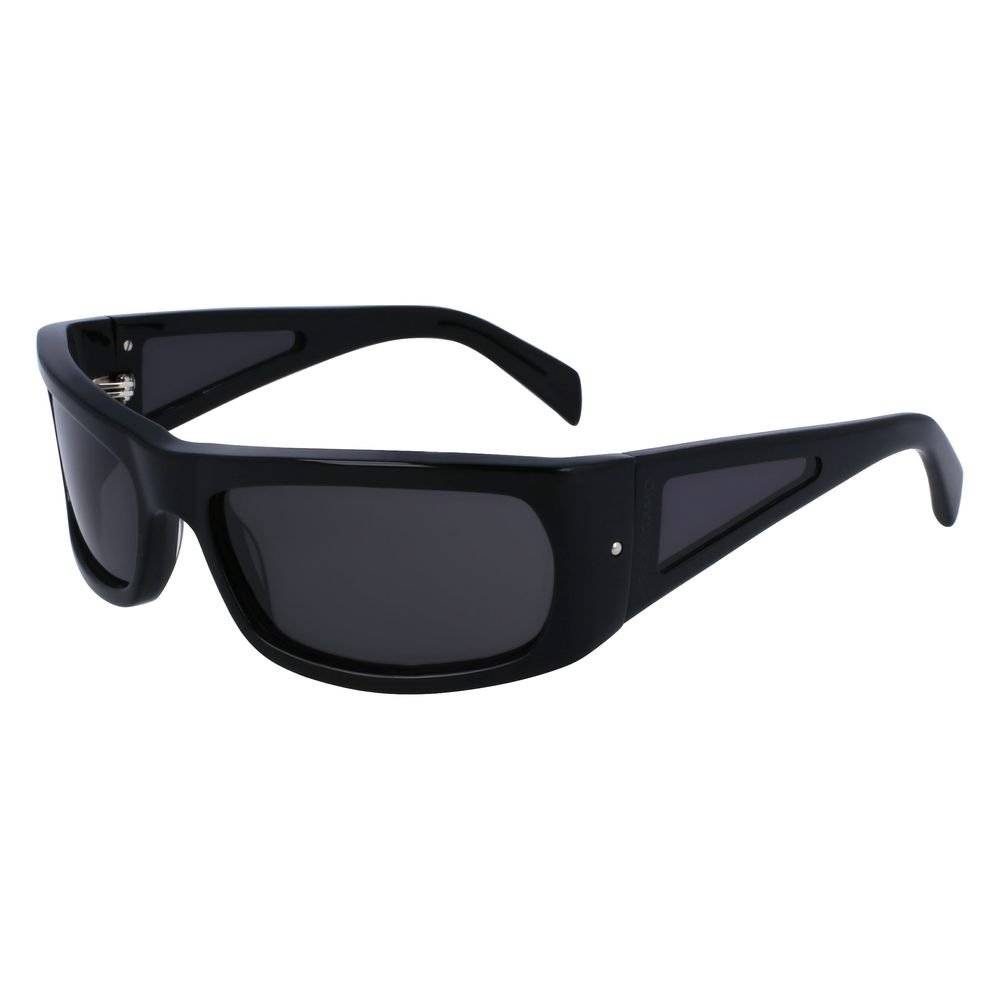 6391725.jpeg Ferragamo Black Acetate Sunglasses - Image 1