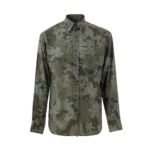 Tom Ford Green Lyocell Pattern Shirt
