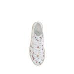 Valentino Garavani White Calf Leather Bos Taurus Low Top Sneakers - Image 4