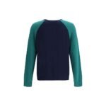 Valentino Blue Fleece Wool Sweatshirt - Image 2