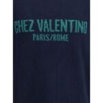 Valentino Blue Fleece Wool Sweatshirt - Image 3