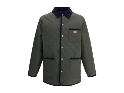 Valentino Bicolor Polyamide Coat