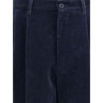 Valentino Blue Cotton Pants - Image 3