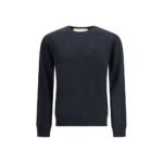 Valentino Black Fleece Wool Sweatshirt