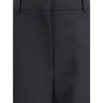 Givenchy Black Wool Dress Pants - Image 3