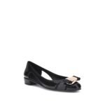 Ferragamo Black Pvc Ballet Flats - Image 2