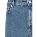 Valentino Blue Cotton Straight-Leg Jeans - Image 3