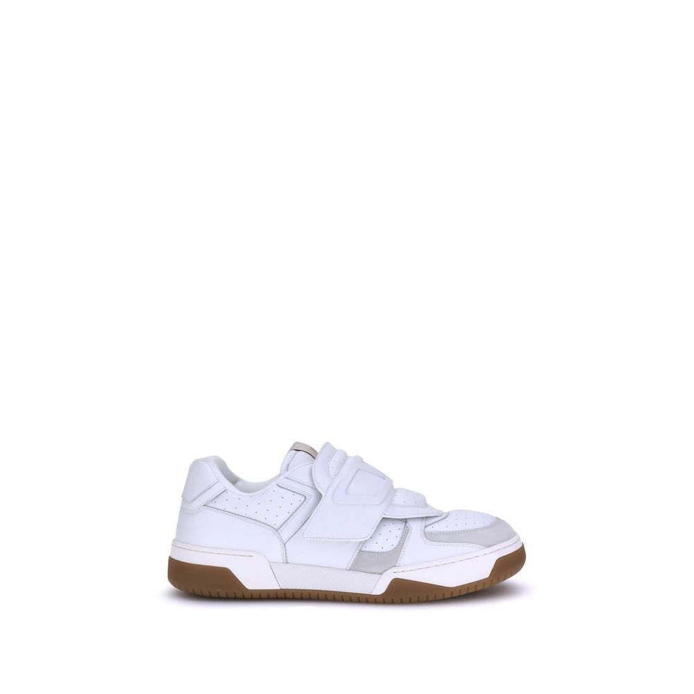 8299646.jpeg Valentino Garavani White Calf Leather Bos Taurus Athletic Sneakers - Image 1